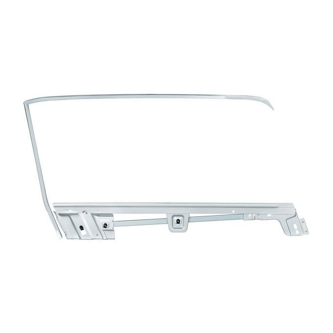 United Pacific Door Glass Frame Kit For 1967-68 Ford Mustang Convertible - R/H 110634