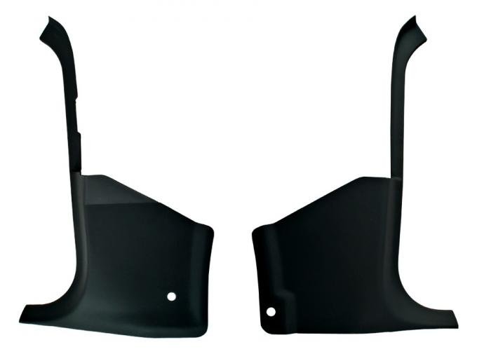 Daniel Carpenter 1983-1993 Ford Mustang Hardtop Black Interior Lower Kick Panels LH & RH E3ZZ-6102344