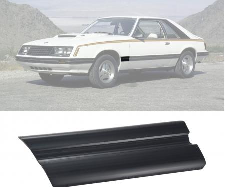 Daniel Carpenter 1979-1984 Ford Mustang Rear of Front Fender Trim Moulding Molding Black LH Drivers Side D9ZZ-16039