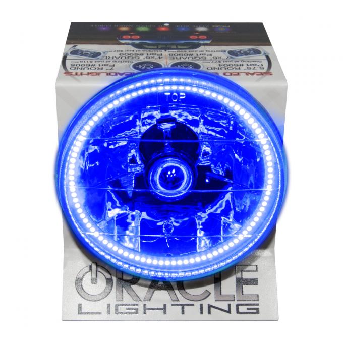 Oracle Lighting 5.75 Sealed Beam Powered Display, Blue 8066-002