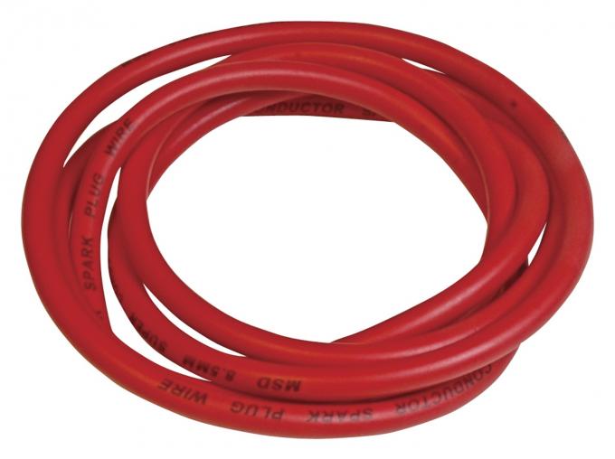 MSD Spark Plug Wire, Super Conductor, 8.5mm, Red, Bulk 34059