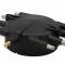 MSD Crab Style Distributor Cap, Black 85413