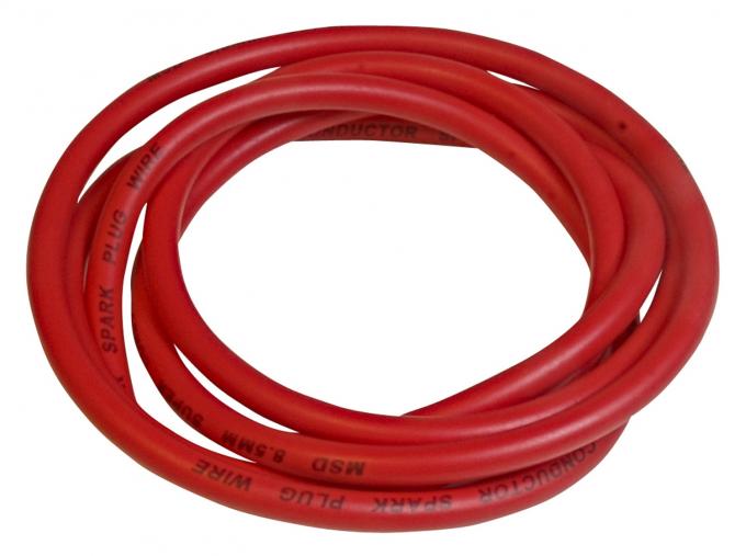 MSD Super Conductor 8.5mm Wire, Red, 6' Bulk 34039