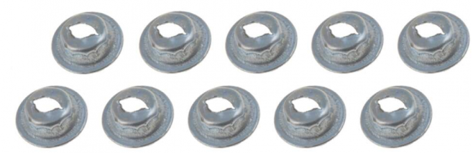 Redline Restomotive® Emblem Retaining Nut Set