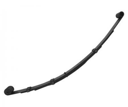 Scott Drake 1964-1973 Ford Mustang 4-Leaf Springs Stock Height Standard Eye, Black C5ZZ-5560-B