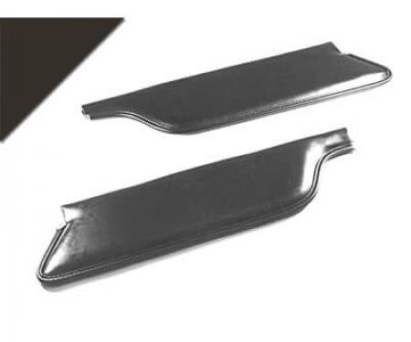 Scott Drake 1964-1966 Ford Mustang 64-66 Convertible Sun Visors (Black) C5ZZ-7604104-BK