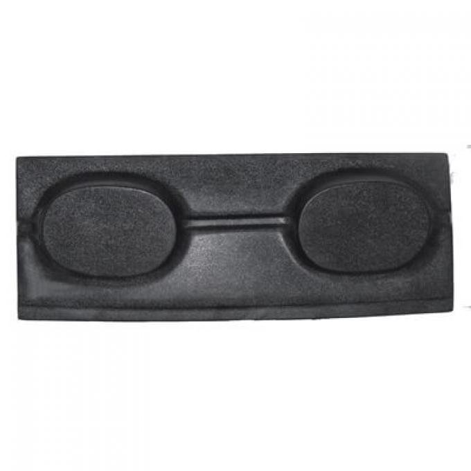 Scott Drake 1967-1970 Ford Mustang 1967-70 Mustang Fastback Trap Door with Speaker Pods C7ZZ-6345728-SP