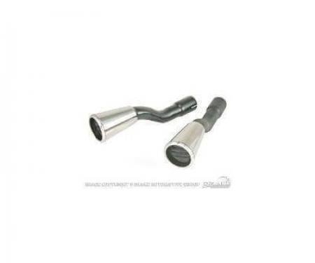 Scott Drake 1965-1966 Ford Mustang 65-66 GT Exhaust Trumpets (Pair) C5ZZ-5255-PRO