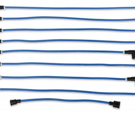 Scott Drake 1964-1973 Ford Mustang Spark Plug Wires 8mm with Ford Logo C5OZ-12259-BL8