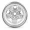 Scott Drake 1964-1973 Ford Mustang 15X7 Styled Steel Wheel Chrome/Charcoal C5ZZ-1007-CR