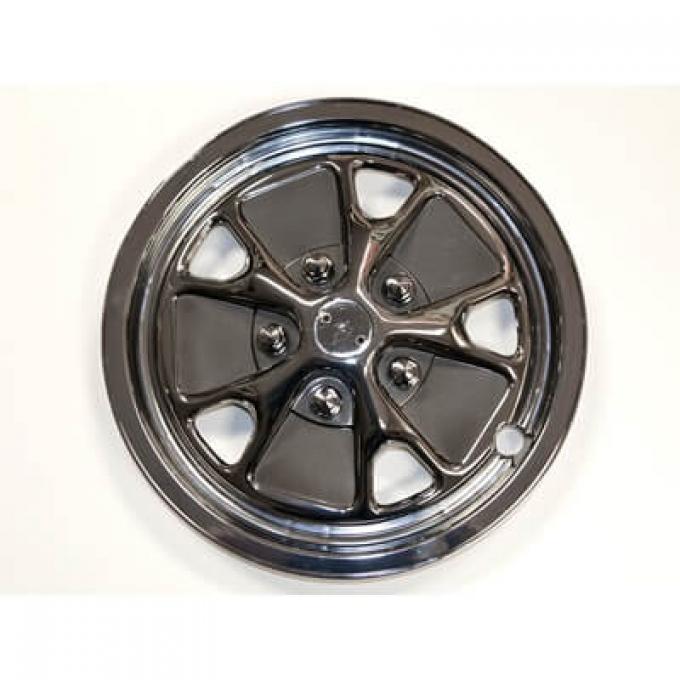 Scott Drake 1964-1967 Ford Mustang Styled Steel Plastic Hub Caps (14" Diameter) C5ZZ-1007-HC