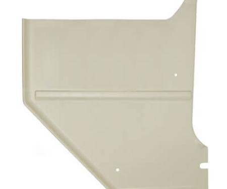 Scott Drake 1964-1965 Ford Mustang 1964-66 Mustang Coupe & Fastback Kick Panels (White) C5ZZ-65023445WT