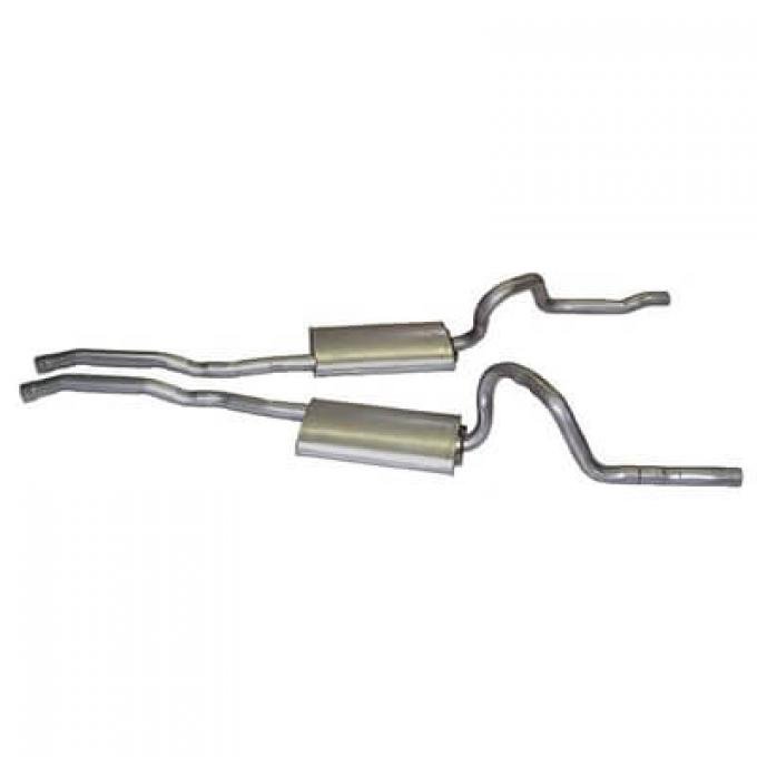 Scott Drake 1970 Ford Mustang 1970 Mustang Dual Exhaust System D0ZZ-5257-MCH