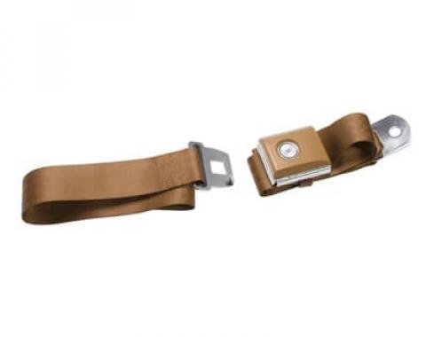 Scott Drake 1964-1973 Ford Mustang Push Button Seat Belt SB-SA-PBSB