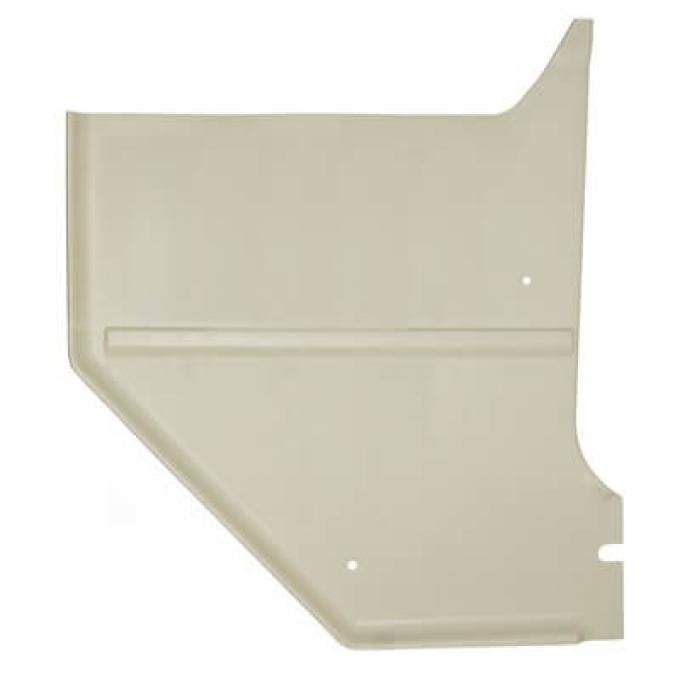 Scott Drake 1964-1965 Ford Mustang 1964-66 Mustang Coupe & Fastback Kick Panels (White) C5ZZ-65023445WT