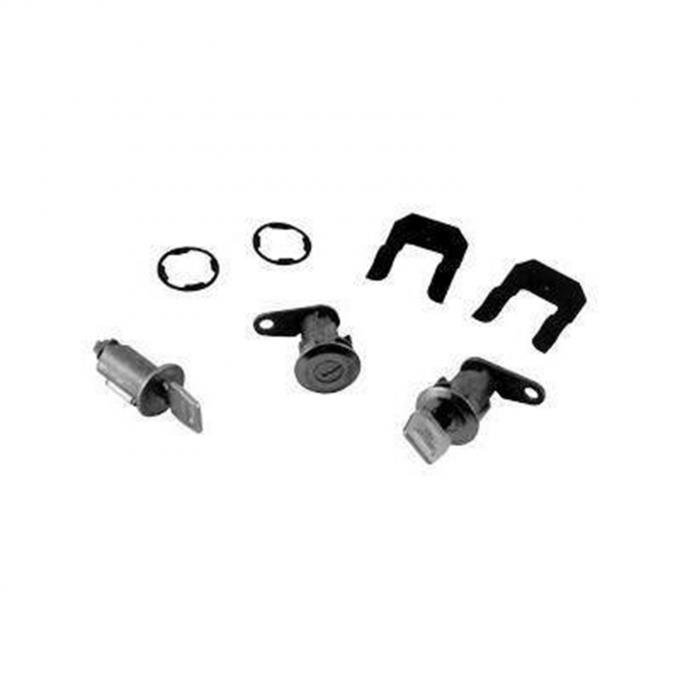 Scott Drake 1970-1973 Ford Mustang Door & Ignition Lock Set D2AZ-6222050-A