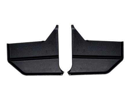 Scott Drake 1964-1966 Ford Mustang 1964-66 Mustang Convertible Kick Panels (Black) C5ZZ-76023445BK