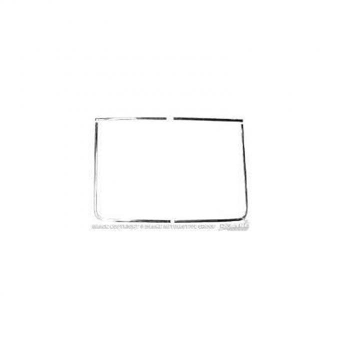 Scott Drake 1967-1968 Ford Mustang Rear Window Molding C7ZZ-6342404