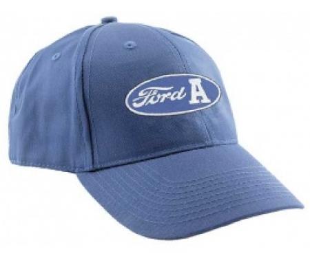 Baseball Cap, Blue, Ford A Script