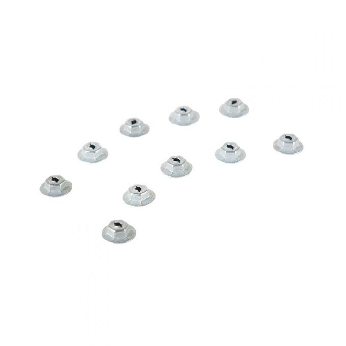 Dennis Carpenter Thread Cutting Nut for 1/8" Stud - Set of 10 - Universal - All 371583-S10