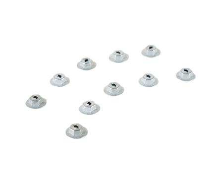 Dennis Carpenter Thread Cutting Nut for 1/8" Stud - Set of 10 - Universal - All 371583-S10