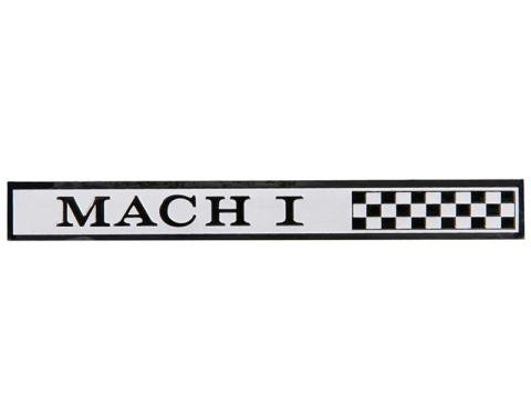 Daniel Carpenter 1969-70 Mach I Dash Emblem C9ZZ-6304460-AI