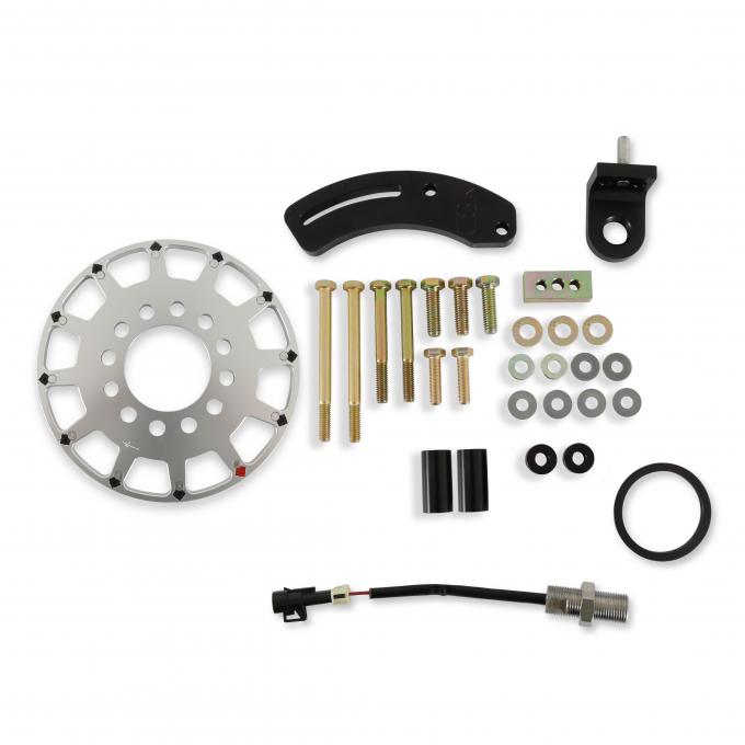 Holley EFI 6.56-Inch 12-1X Crank Trigger Kit, SBF, Hall Effect 556-172