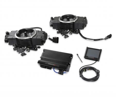 Holley EFI Terminator X Stealth 4150 2x4, Black 550-1075