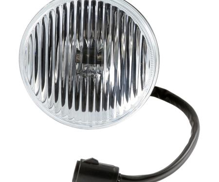 Daniel Carpenter 1987-93 Fog Light Assembly with Bulb - Clear Ribbed Glass E7ZZ-15200