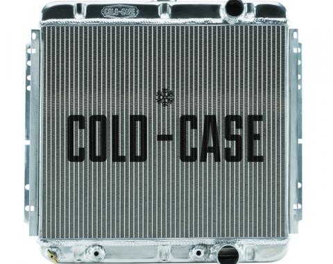 Cold Case Radiators 67-70 Mustang 289/302 Fair Coug Gal Aluminum Performance Radiator 20 Inch AT FOM561A