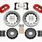 Wilwood Brakes 2005-2014 Ford Mustang Forged Narrow Superlite 6R Big Brake Front Brake Kit (Hat) 140-9110-DR