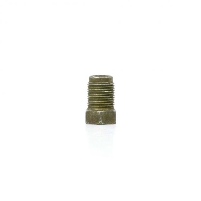 Right Stuff 1/4" Tube W/12x1 Thread, 7/16" Hex, Bubble Flare, Metric Olive Fitting MSP7