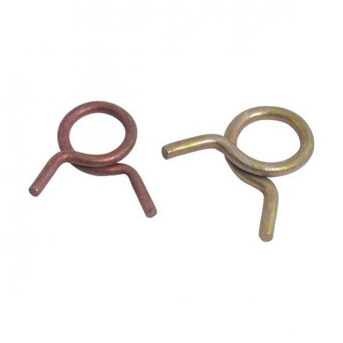 Corbin Clamp Set - 3/8 ID - Gold Cad & Red Dye Finish - 2 Pieces