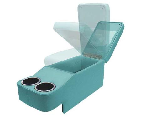 Ford Mustang Saddle Console - Coupe & Fastback & Convertible - Turquoise