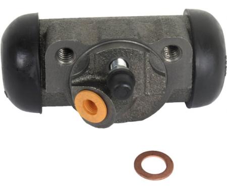 Wheel Brake Cylinder, Left Front, V8 Engine, 1-3/32" Bore, 1966-1971