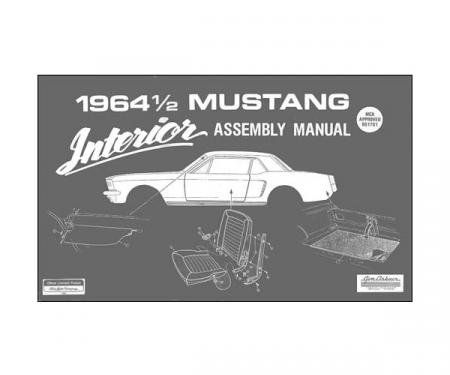 Ford Mustang Interior Trim Assembly Manual - 26 Pages