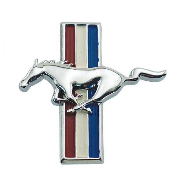 Ford Mustang Glove Box Emblem - Flat - Fits Standard Flat Glove Box ...