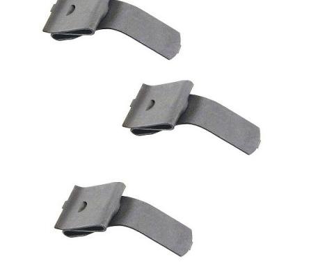 Redline Restomotive® 1969-1972 Ford Car 3 Piece Dash Pad Retaining Clip Set