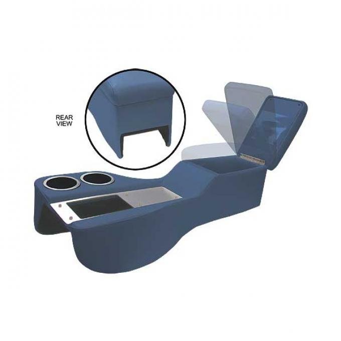 Ford Mustang Saddle Cruiser Console - Coupe & Fastback & Convertible - Dark Blue