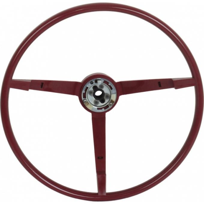 Ford Mustang Steering Wheel - 3 Spoke - Red - For Car With An Alternator