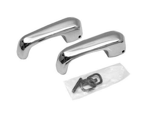 Vent Window Handles/ Early Style/ ChromeThese were used in Early 1968 and do not have the nylon tip.