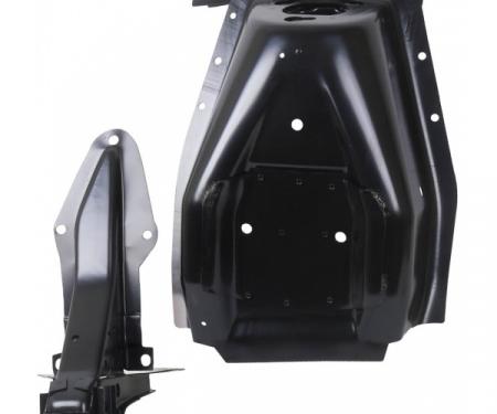 Ford Mustang Inner Shock Tower - Right - Attaches To Front & Rear Fender Aprons