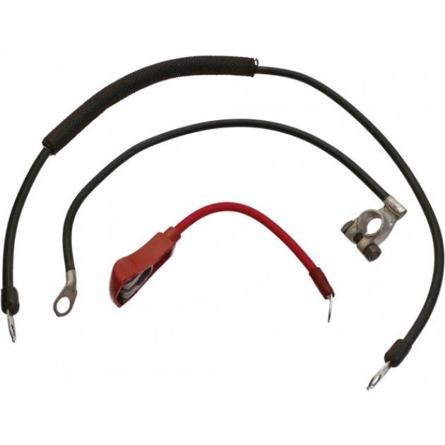 Ford Mustang Battery Cable Set - Reproduction - Late V-8 Engines ...