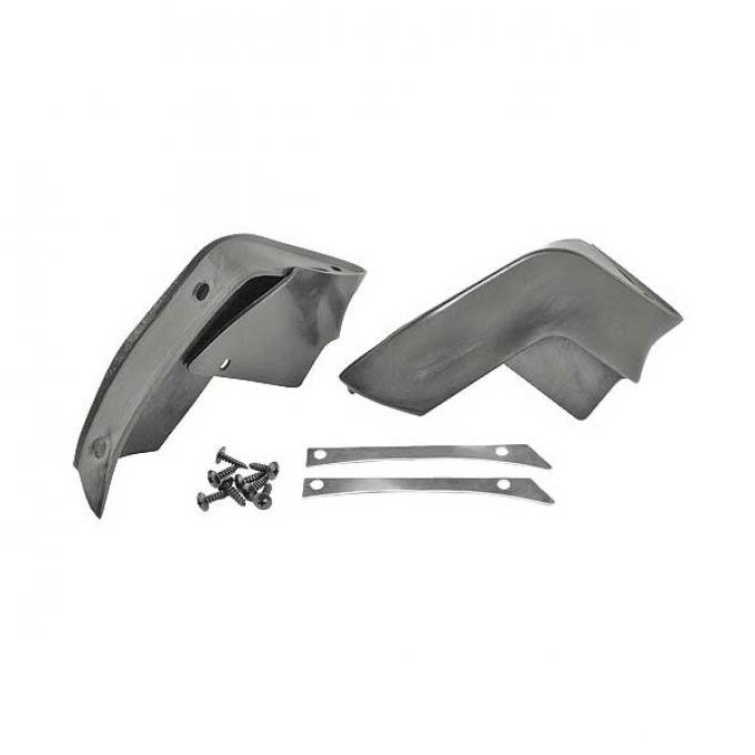 Daniel Carpenter Ford Mustang Fender To Bumper Fillers - Molded Soft Plastic D1ZZ-16554