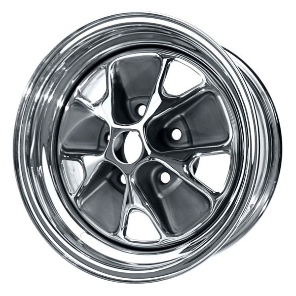 Ford Mustang Wheel - Styled Steel - Chrome With Charcoal Cavities ...