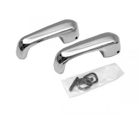 Vent Window Handles/ Early Style/ ChromeThese were used in Early 1968 and do not have the nylon tip.