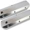 Mr. Gasket Fabricated Aluminum Valve Covers, Silver 6843G