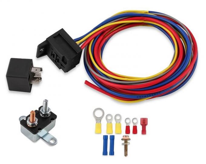 Mr. Gasket Electric Fuel Pump Harness & Relay Wiring Kit 40205G