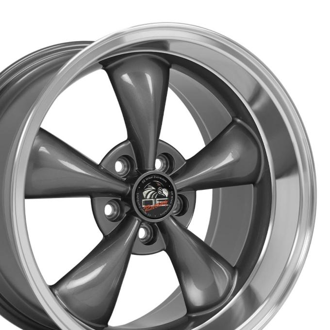 OE Replica Wheels FR01 - 18" Replica Wheel FR01 Fits Ford Mustang Bullitt Rim 18x10 Gunmetal Wheel FR01-18100-5450-22AM