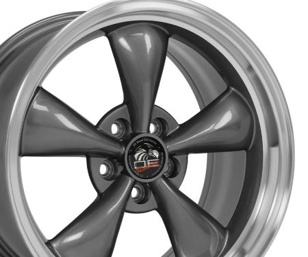 OE Replica Wheels FR01 - 18" Replica Wheel FR01 Fits Ford Mustang Bullitt Rim 18x9 Gunmetal Wheel FR01-18090-5450-24AM